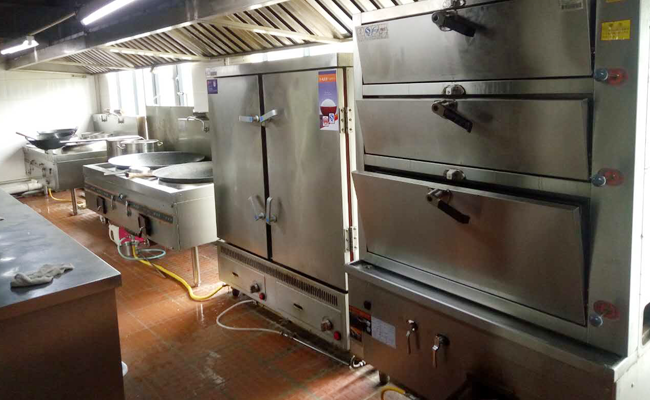 樂山外國語小學學校食堂午夜视频免费在线观看設備現場圖片