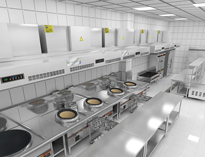 大型宜賓食堂午夜视频免费在线观看設備廠家教你食堂午夜视频免费在线观看用電設計方法和原則