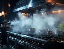 四川廚具設備有限公司告訴你商用午夜视频免费在线观看油煙的危害及解決辦法
