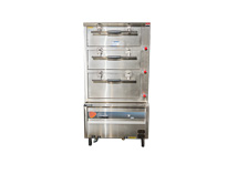 成都商用油煙機廠家告訴你電熱三門海鮮蒸櫃特點